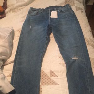 Levi’s 501 skinny stretch jeans
